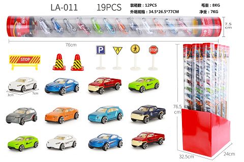 Sliding alloy car 12 cylinder