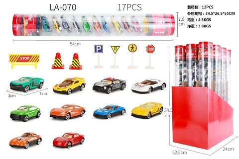 Sliding alloy car 10 cylinder