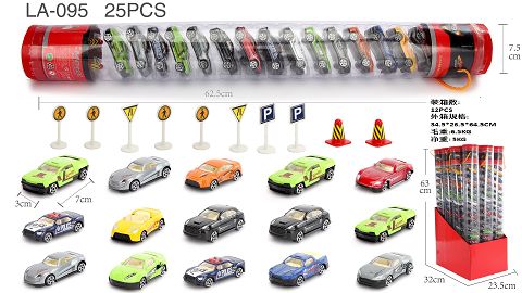 1:64 sliding alloy car 15 cylinders (high-end)