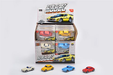 1:64 回力 合金仿真老爷车24只