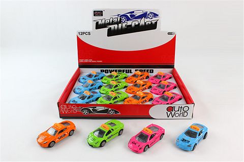 1:50合金滑行出租车12只