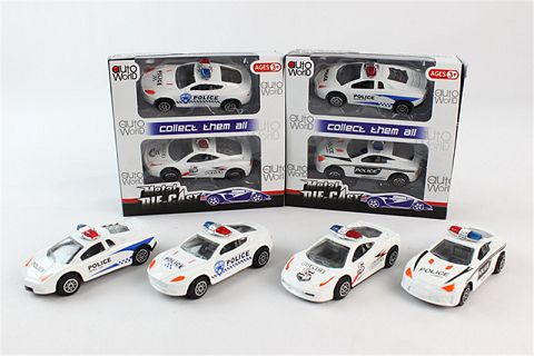 1：50合金滑行警车2只庄