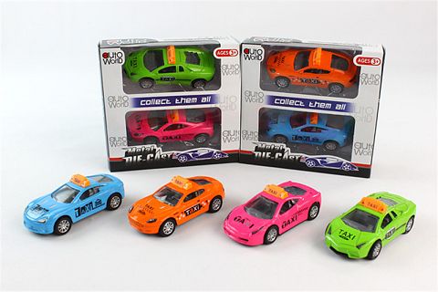 1:50合金回力出租车2只庄