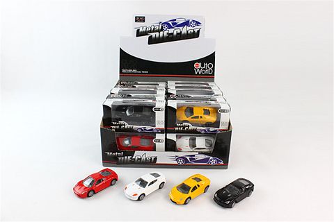 1: 24 simulation alloy sliding sports cars