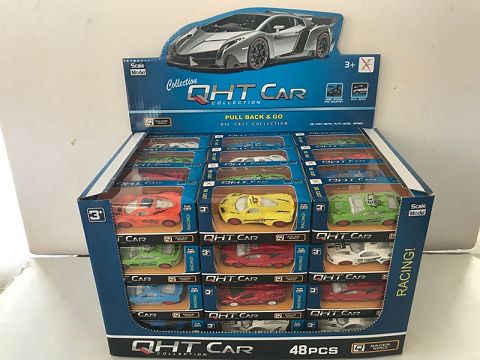 1：64回力车模（48只）