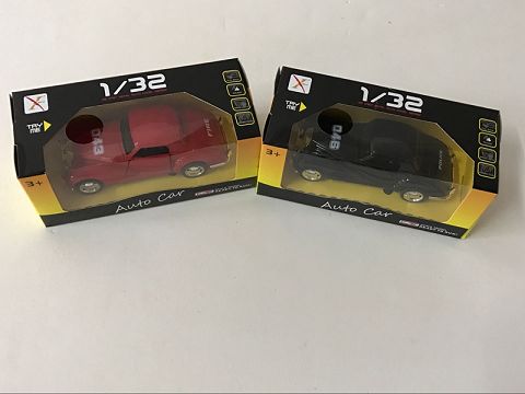 1:32 alloy recovery old car police car, with sound and light, 2 doors (window box,1 style and 2 colors mixed)
