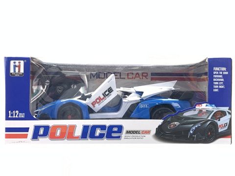 1:12五通开门遥控警车（包电充电器）