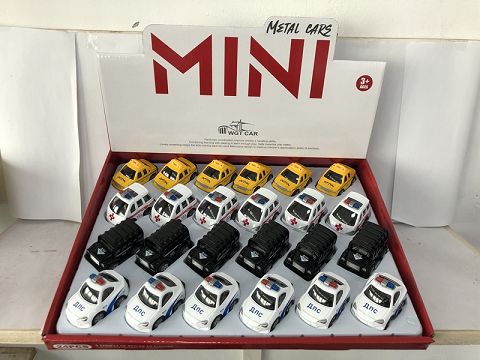 合金Q版
回力城市四款混
(24只/展示盒)
俄文