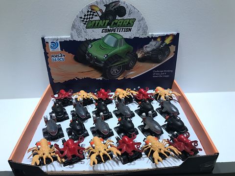 24只/盒回力动物车