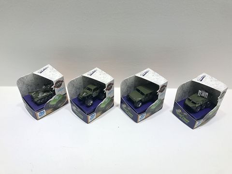 四款混装滑行合金军车