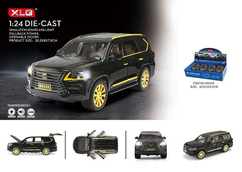 LX570 lexus 1:24 alloy model