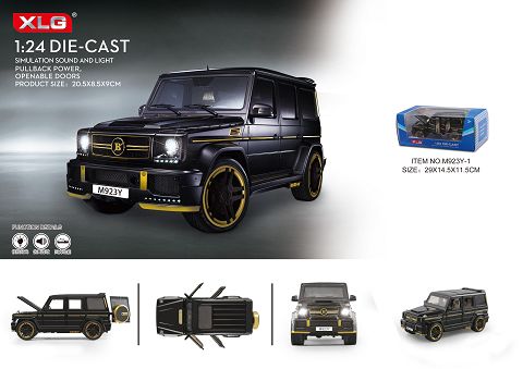 G65 Mercedes-benz 1:24 alloy car model