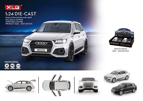 Q7 Audi 1:24 alloy car model