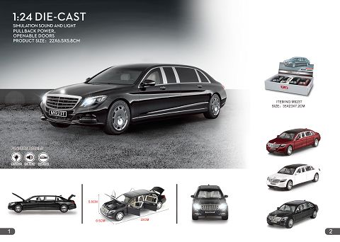 Maybach 1:24 alloy car model