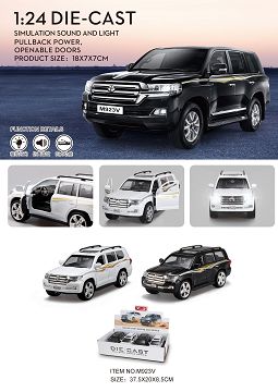 17 Toyota 1:24 alloy models