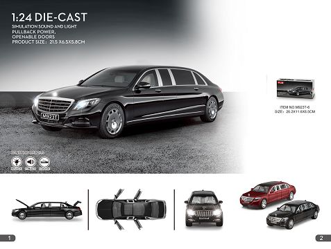 Maybach 1:24 alloy car model