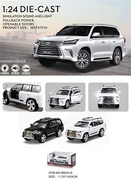 17 Lexus 1:24 alloy models