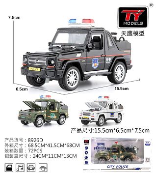 奔驰G500经典款警车
