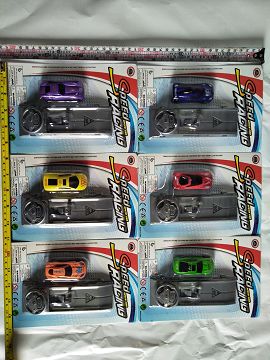 Ejection alloy sports car