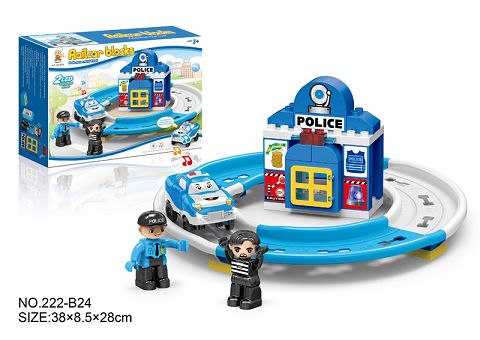 The police track