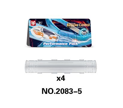Remote control pipeline railcar accessories package (4pcs)