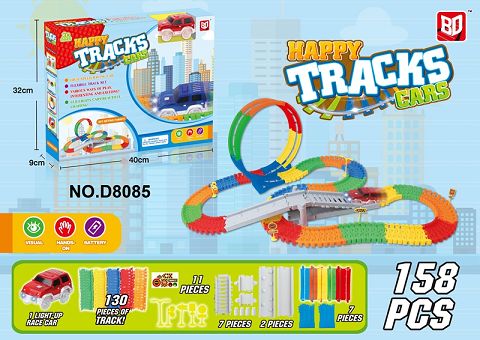 Cartoon assembled railcar (DIY)