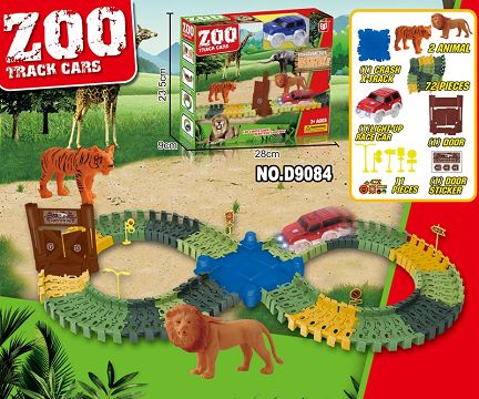Zoo assembled rail car (DIY)