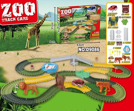 Zoo assembled rail car (DIY)