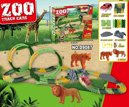 Zoo assembled rail car (DIY)