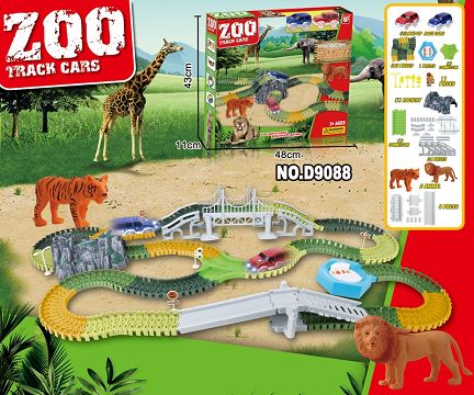 Zoo assembled rail car (DIY)
