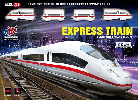 Electric European train