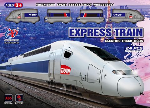 Electric European train