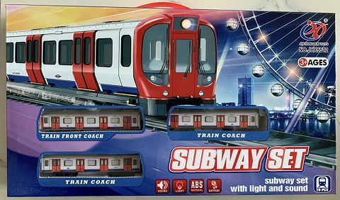 Electric light and music subway (silver)