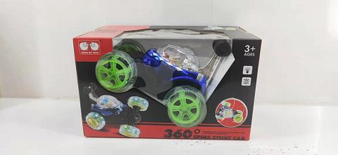 Stunt remote control car (without electricity)