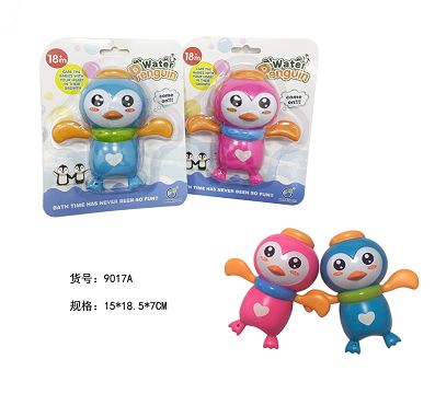 Upper chain swimming chicks