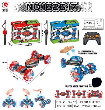 1:10 twelve voice induction torsional car [double remote control] namu wheel