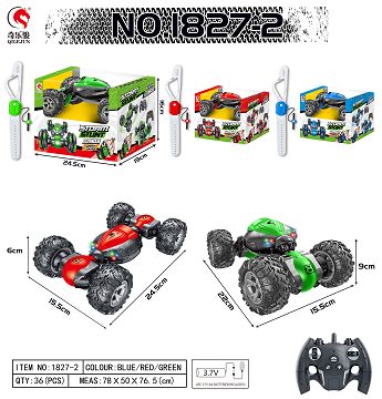 1:18 twist-changing car [double remote control] cross-country wheel