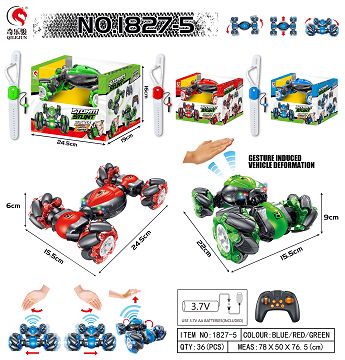1:18 Twist-Transformer car [Dual remote control] McNamum Wheel (horizontal)