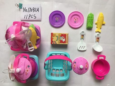 Vegetable blue tableware combination