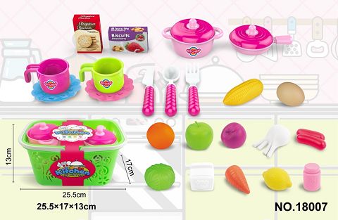 Tableware hand-held fruit blue set