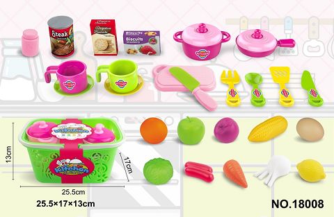 Tableware hand-held fruit blue set