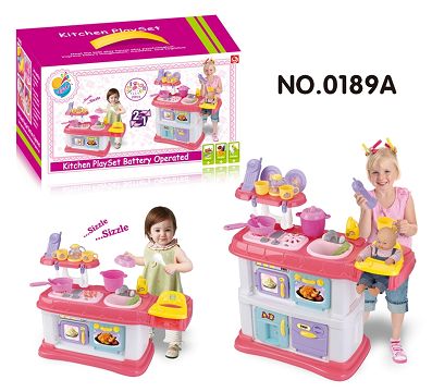 Girl's kitchen set