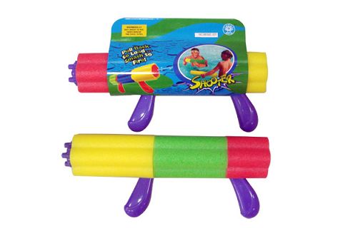 Plum shaped pearl cotton double-grip submachine gun water cannon
