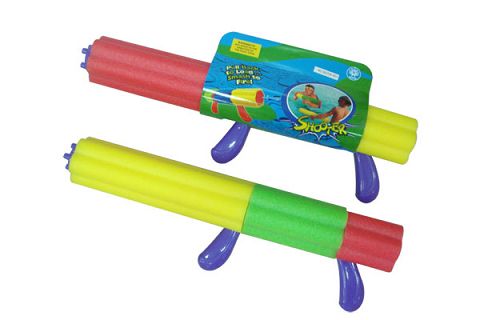 Plum shaped pearl cotton double-grip submachine gun water cannon