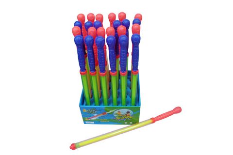 Floret head open tube straight water cannon