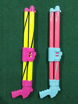 Solid color strip dual water cannon