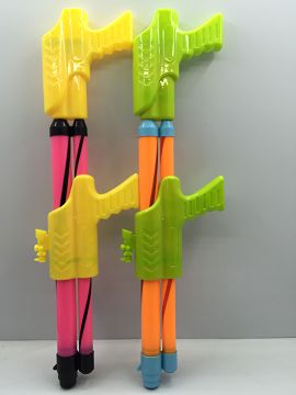 Color strip solid color dual water cannon