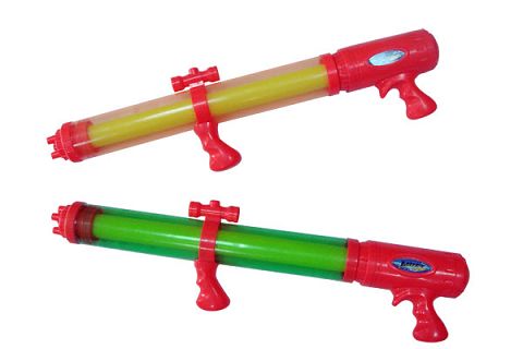 Five-nozzle double-grip sight open-tube water cannon