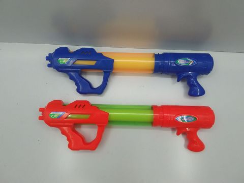 Hold a water cannon before opening five sprinkler heads