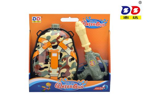 Camouflage backpack water gun